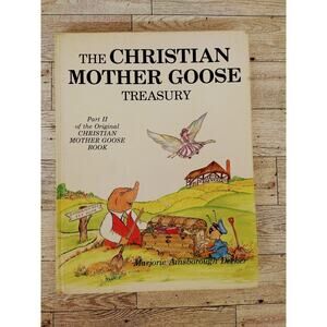 Vtg 1980 CHRISTIAN MOTHER GOOSE TREASURY Volume 2 by Marjorie Decker - 1st Editi